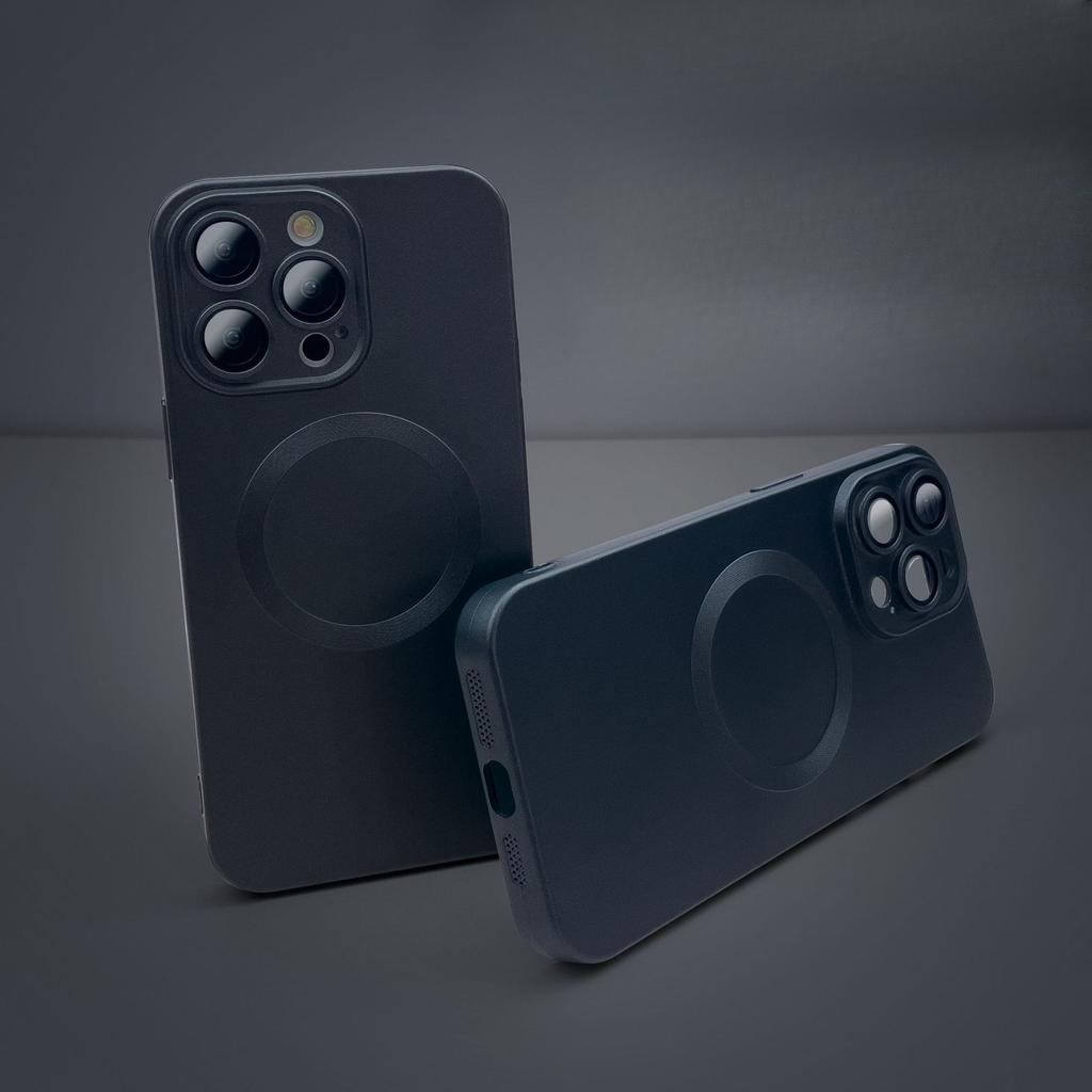 Geeignet für IPhone15 Magnetische Handyhülle, Matte und gefrostete Apple 14proMax Vollständige Objektivfolie, 13 Schutzhülle