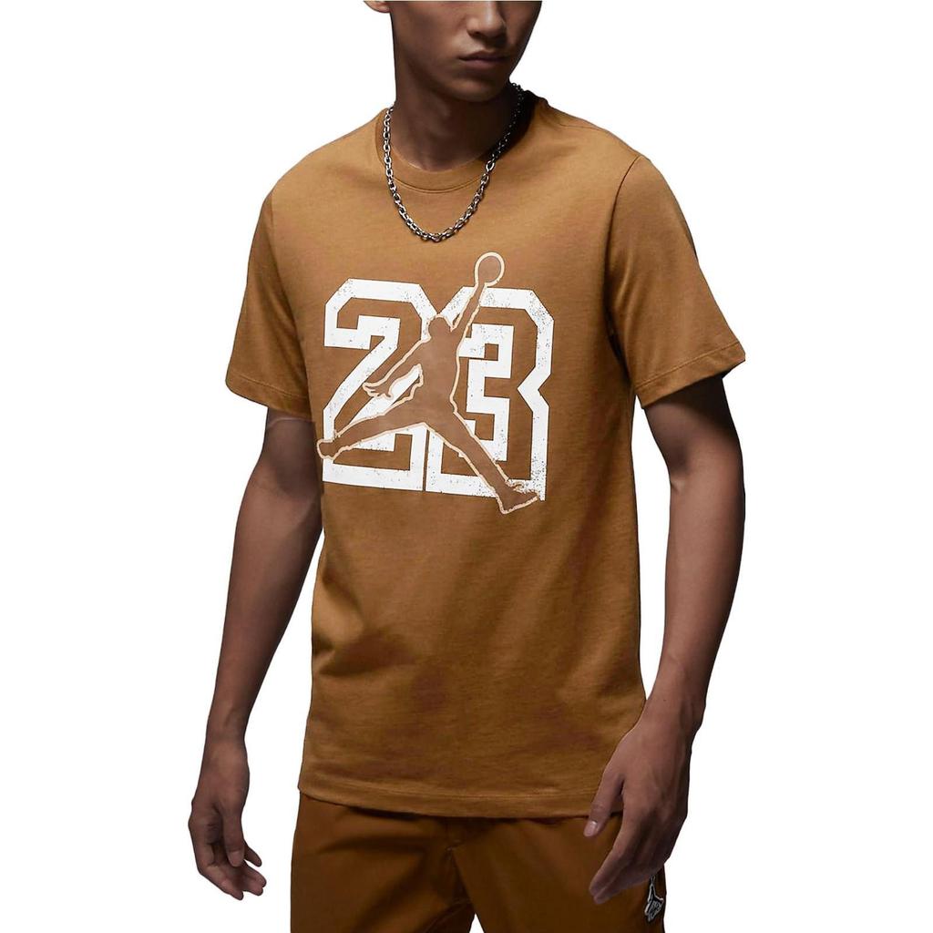 Jordan T Shirt Men's Light British Umber FB7395-281