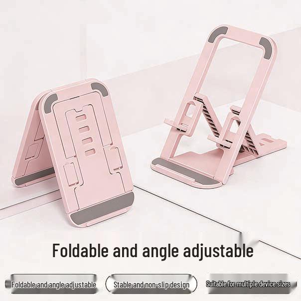 Foldable Multi-Color Phone & Tablet Stand: Ultra-Thin, Adjustable, Card-Type Design