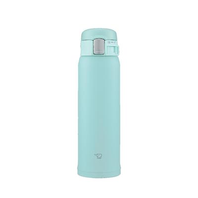 480ml Water Bottle, One-Touch Mug, Lightweight & Compact, Hot/Cold Retention, Standard Type, Mint Blue, SM-SF48-AM