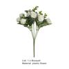 Beautiful Artificial Bouquet Realistic 5-Forks Long Lasting