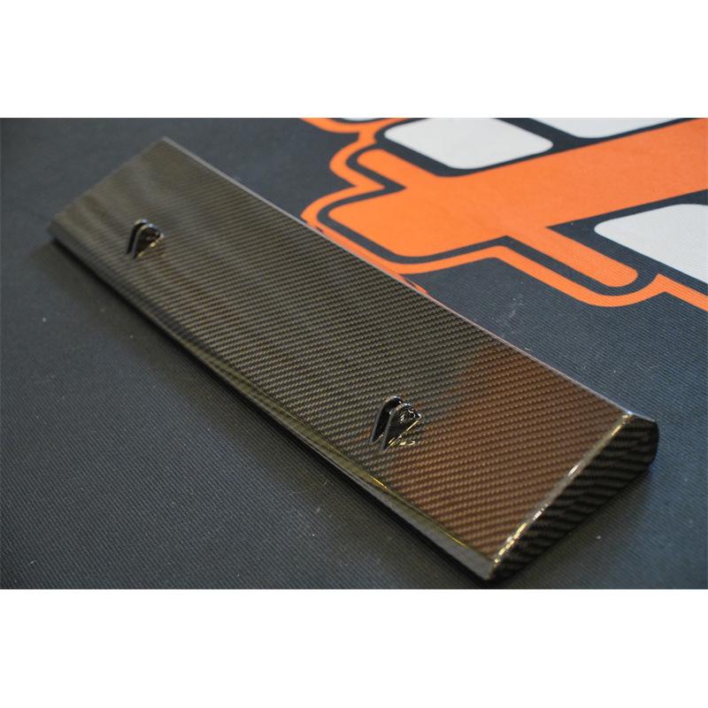 Compatible with Custom Carbon Fiber Front Splitter, Grooves, Electric Spoiler, & OEM Style Body Kit.