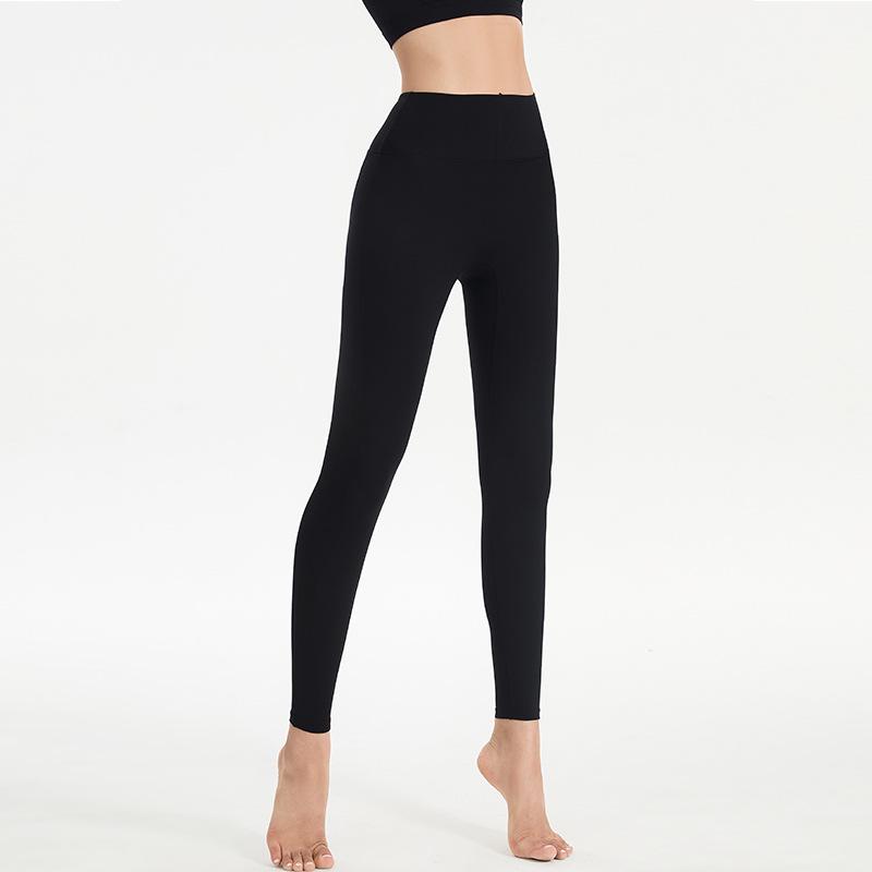 

2023 Women s Nude Feel High-Waist Yoga Pants - Comfortable, Hip Lifting, Super Strong for Running & Fitness M (recommended for 95-115 jin)
