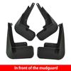 Mud Flaps for Toyota Highlander, RAV4, Rongfang, Yaris L, Zhi Xuan X, Crown, IZOA/C-HR, and Velanda.