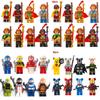 Stadt Bauingenieur und Feuerwehrmann Minifiguren Baustein Set für Kinder