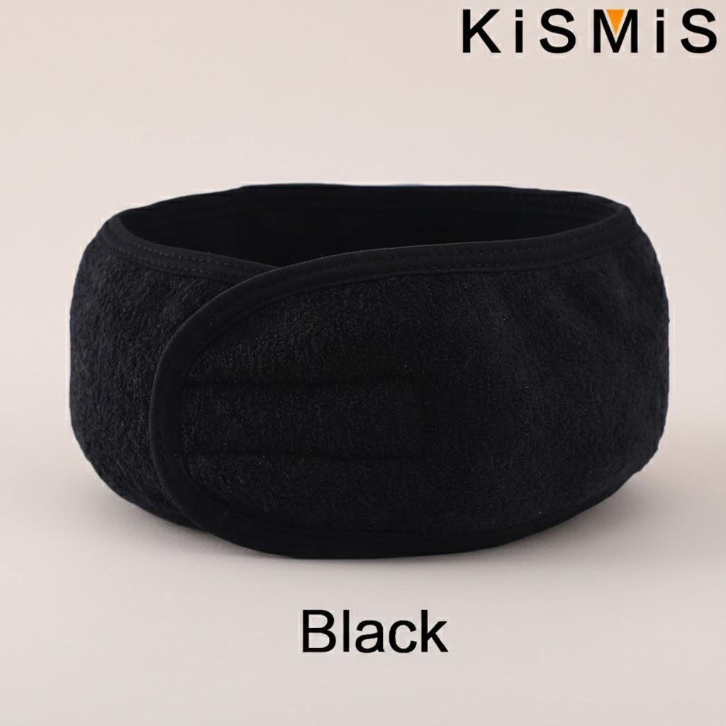 

Adjustable Wide Hairband for Ladies Makeup Wash Face Cosmetic Headband Yoga Spa Bath Shower Hair Band чёрный