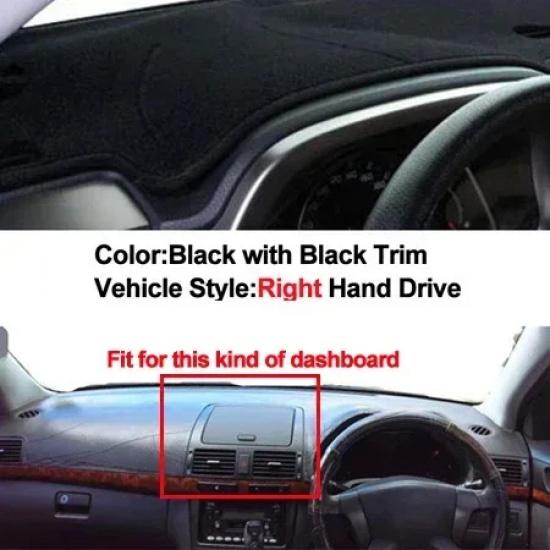 Car Dashboard Cover Non slip pad For Toyota Avensis 2005 2006 LHD RHD Styling Car Dash Mat Sun Shade Pad Anti-UV Cushion