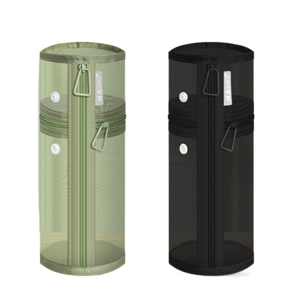 Portable Pen Bag Pen Holder Type Pen Box Simple Stationery Storage Bag  Students