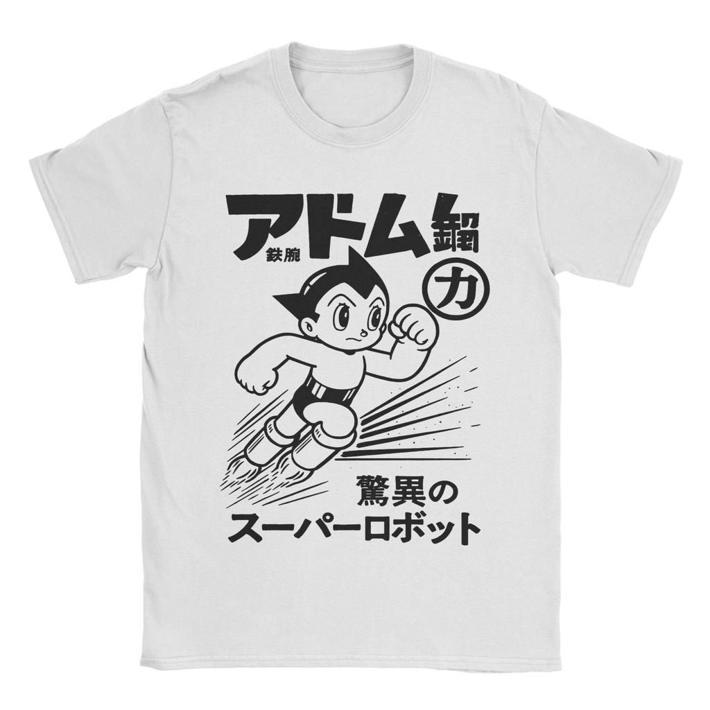 Men Womens Japanese Astro Boy Flight Print T Shirt Men Cotton Novelty TShirt Crew Neck Tee Shirt Short Sleeve Clothing Cotton