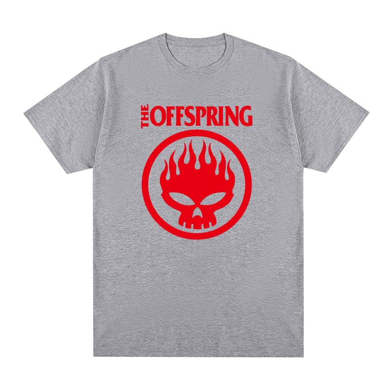 Offspring tshirt Flame Skull Head PUNK Cotton Men T shirt New TEE TSHIRT Womens tops