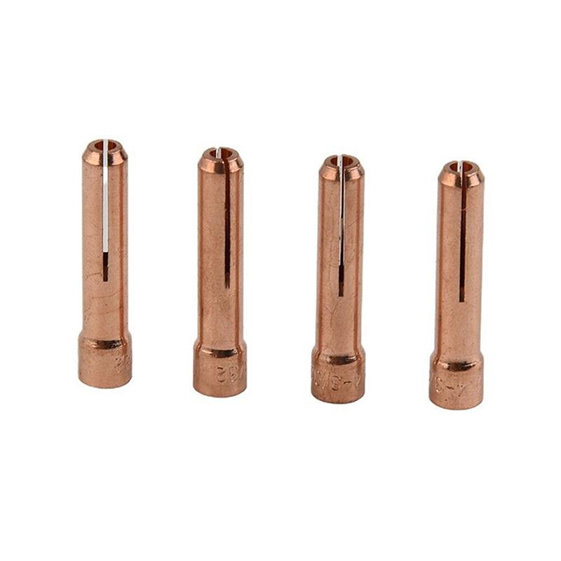 

7Pcs Tig Welding Torch Stubby Gas Lens #12 Pyrex Glass Cup Contact Tips Kit For Wp-17/Wp18 Wp26 Tool Parts Heat Resistant Cup зелений