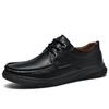 Fashion Men's Top Layer Cowhide Leather Shoes Casual Men's Shoes Soft Sole Comfortable Genuine Leather Men's Driving Shoe Zapatillas