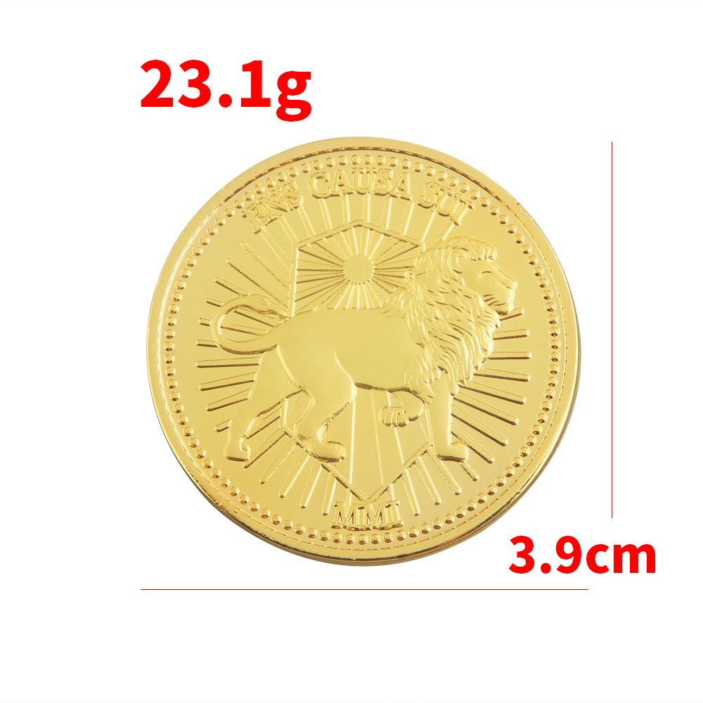 Movie John Wick Can Coins John Wick Killer Blood Contract Blood Oath with Fingerprint Coins For Women Men Fans Jewelry Gifts