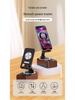 360° Rotating Phone Holder & Bluetooth Speaker - Desktop Stand with High-Quality Sound