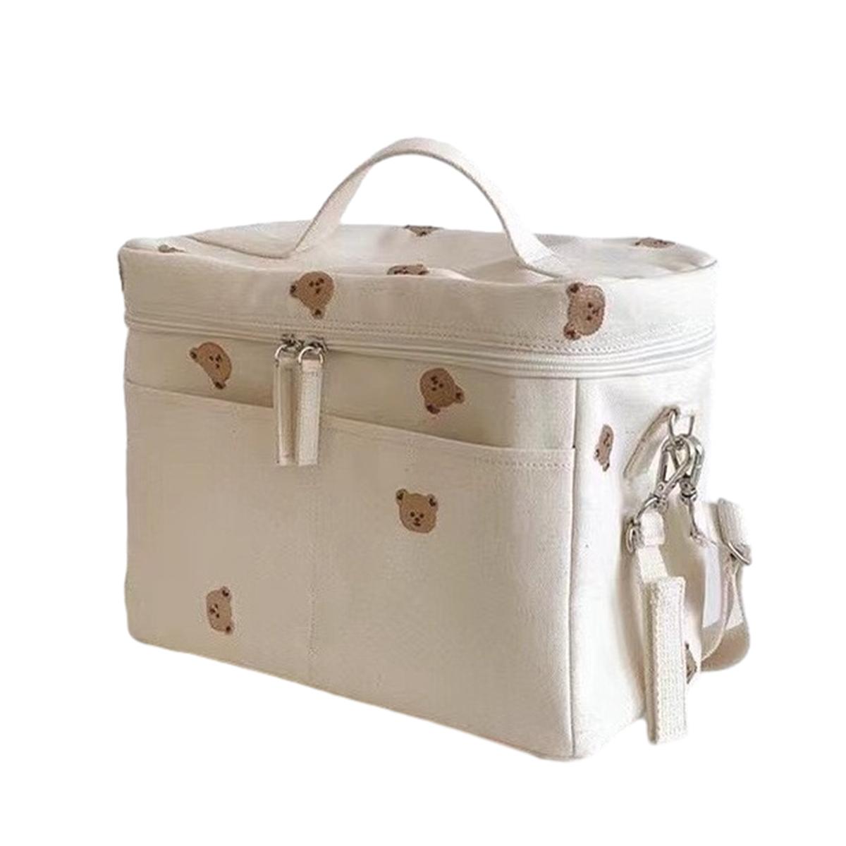 

Детская плюшевая мишка, термосумка для хранения детской коляски, переносная сумка для хранения бутылочек на открытом воздухе для мам