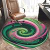 Swirl Pattern,Abstract Art Chair Mat Round Rug Office Carpet, Non Slip, Suitable for Living Rooms, Bedrooms,Decor1205905a