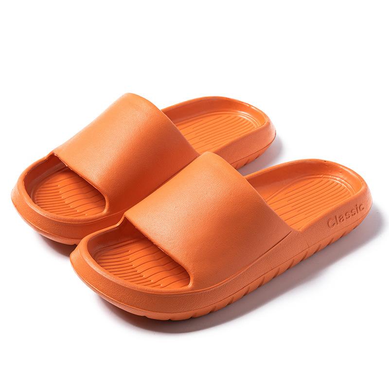 Lightweight Eva Non-slip Bathroom Slippers Men's Summer Bath Sandals Women's Home Household Cool Slippers