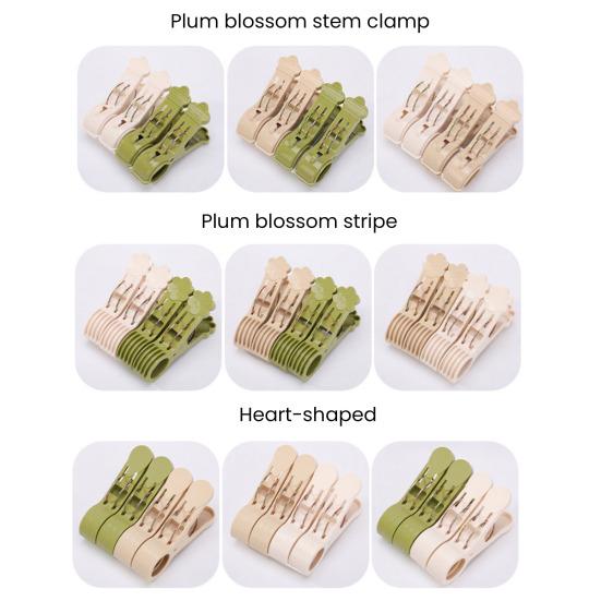 Yousheng 4Pcs Beach Towel Clips Multipurpose Laundry Pins with Anti-Slip Spring Mechanism Portable Heavy Duty Clothes Drying Clips