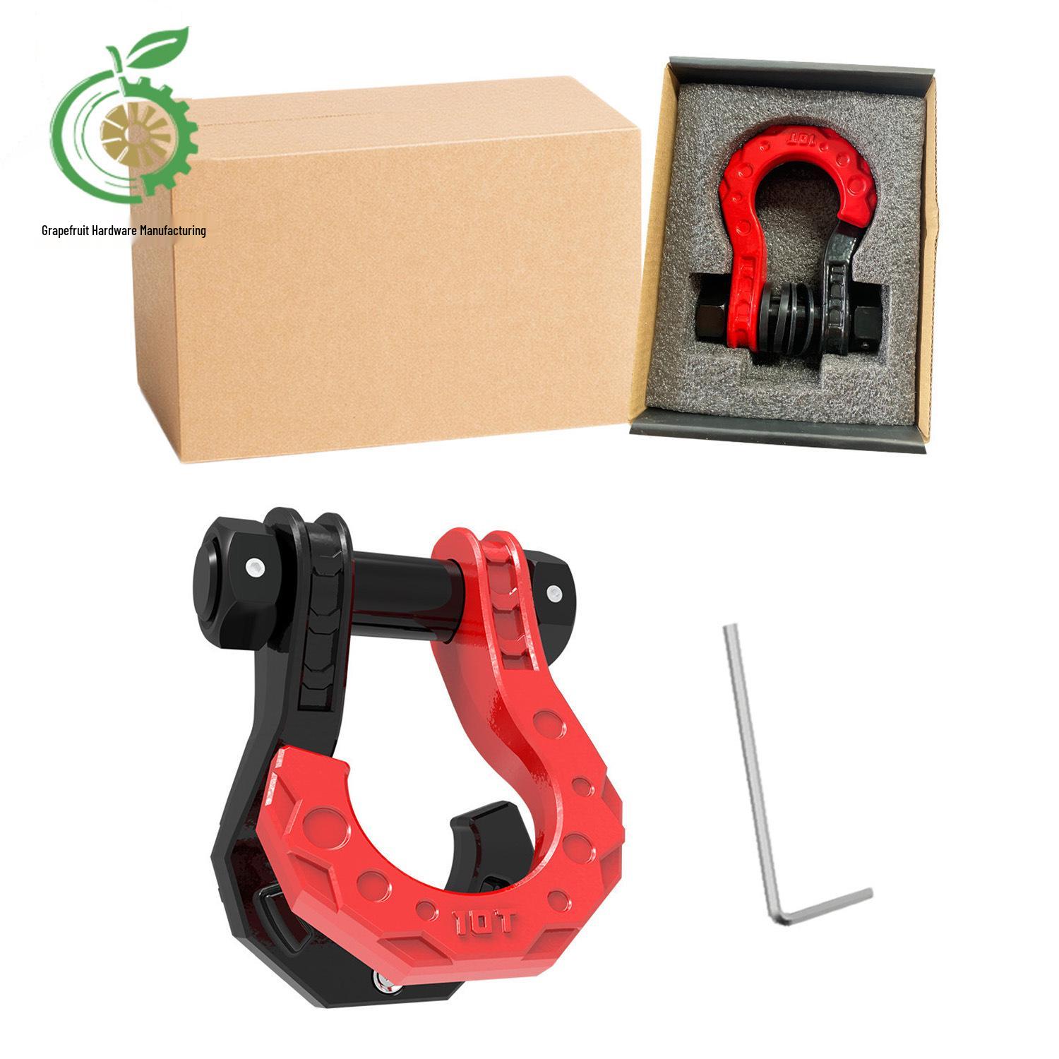 Усиленный семизвездочный крюк-сцепное устройство и скоба, двойной набор