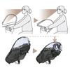 Maruto Front Child Seat Rain Cover D-5FBB-PS Black Standard