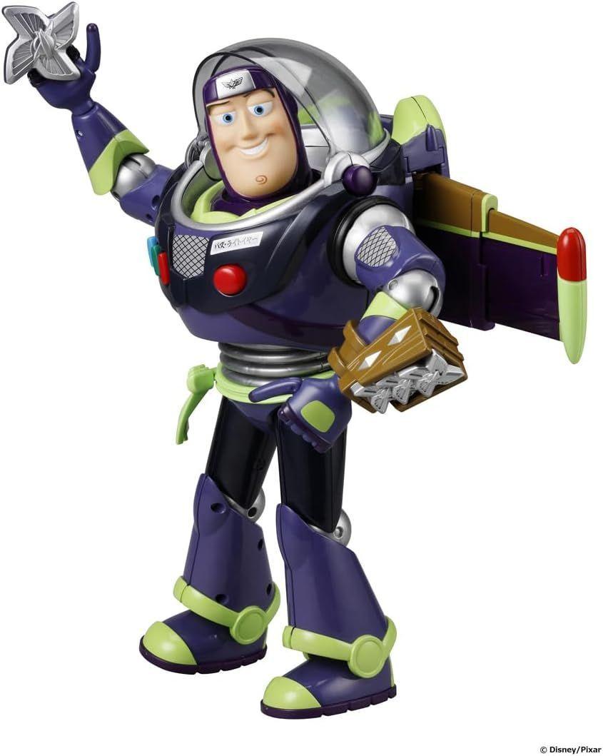 

[Б/У] Takara Tomy История игрушек 30-летие Фигурка Базза Лайтера в натуральную величину с функцией разговора версия НИНДЗЯ. Коллекция PIXAR Disney