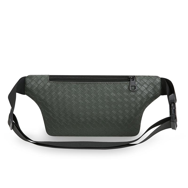 Borsa a tracolla da uomo casual – Marsupio resistente in PU con tasche multiple per esterni, moto e viaggi