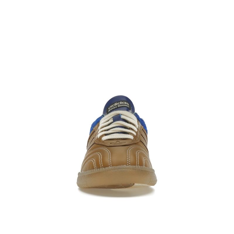 Wales Bonner X Adidas Samba Millennium Nappa Pack - Brown Royal Blue Unisex Sneakers Supplier-Color IF6704
