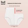 Maoren Women's Sterilized Disposable High-Waisted Cotton Underwear