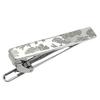 Silver flower tie tie tie pin n02784 clip, bar,