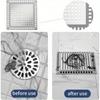 Stainless Hair Catcher for Bathroom - Shower Floor Sink Cover Filter,