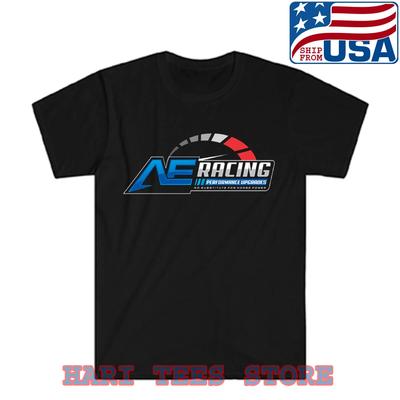 AE Racing Men's Black Size S To 5XL