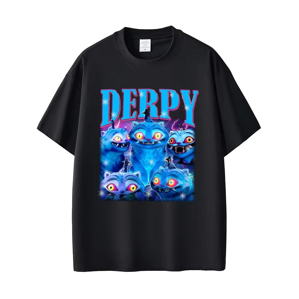 Film KPop Dämonenjäger T-Shirt Rumi Mira Zoey T-Shirts Saja Boys T-Shirt Derpy Tiger T-Shirts Herren Damen Mode Freizeit T-Shirt