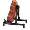 Folding Guitar Display Stand Adjustable Acoustics Guitar Stand Light Weight Musical Instrument Stand Easy to Carry