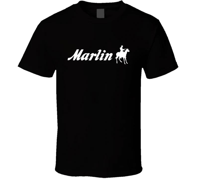NEW SHIRT MARLIN FIREARMS GUN LOGO T-Shirt FUNNY AMERICAN USA SIZE S-5XL 2XL