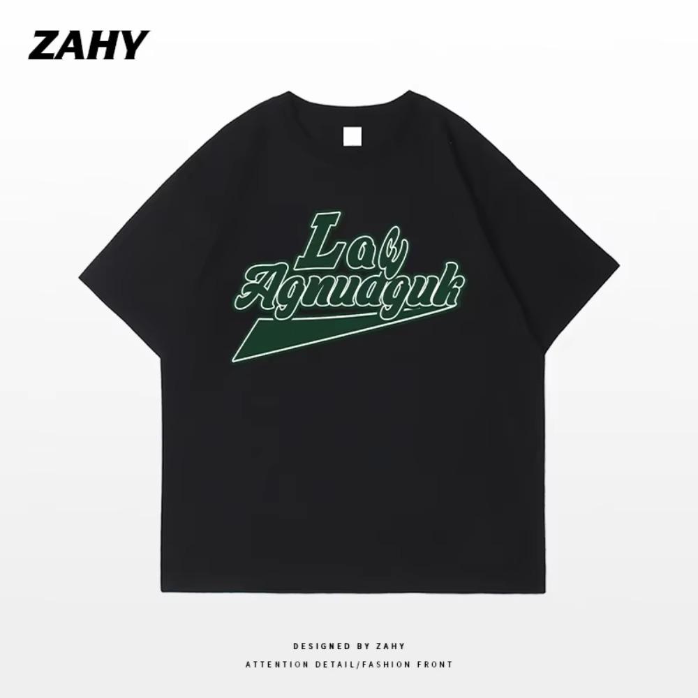 

Летняя мода, тяжелая ретро мужская футболка с английскими буквами из 100% хлопка с принтом и круглым вырезом, высококачественная повседневная уличная футболка для фитнеса M