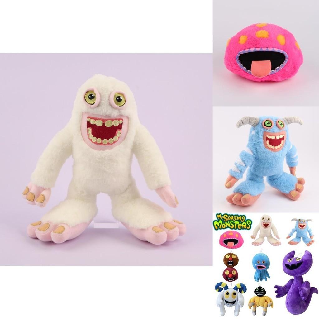 My Singing Monsters Plush Characters Blue White And Pink Options