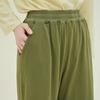 CHIQUITA Jersey Pants (Cotton) Khaki 242502Skh