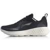 Li Ning Comfortable Slip Resistant, Abrasion Resistant, Lightweight Low Top Running Shoes Men's Black ARHQ025-2