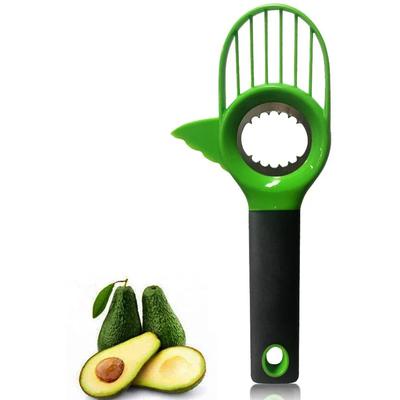 3 In 1 Avocado Cutter Slicer Plastic Shea Corer Separator Peeler Fruit Splitter Multifunctional Tool Kitchen Gadgets Accessories