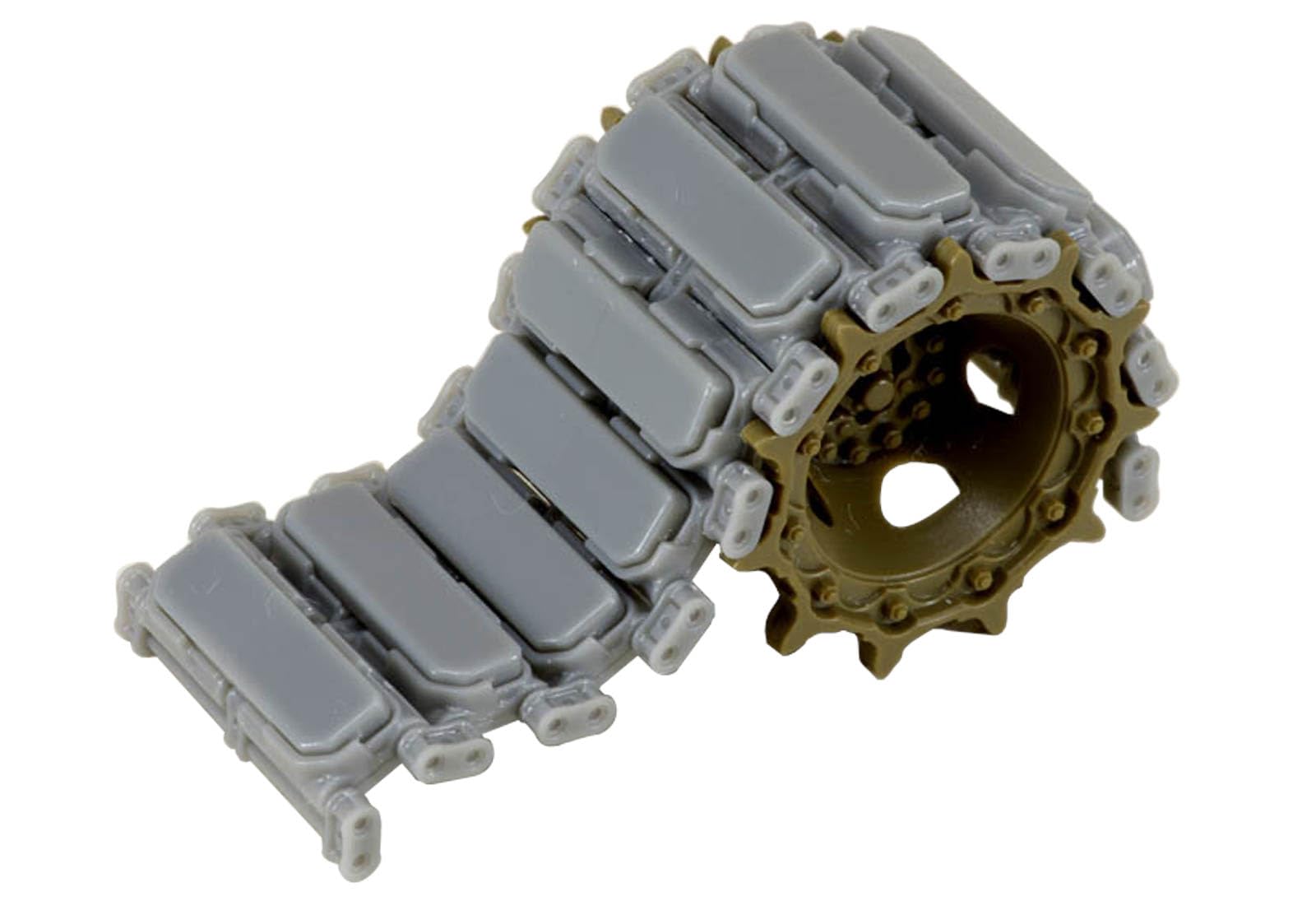 

Laupen Model 1/35 Scale Articulated Caterpillar Tracks for the JGSDF Type 90 Tank with Rubber Pads