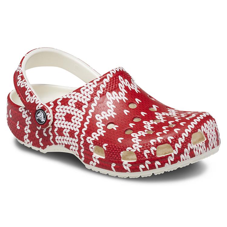 Crocs Classic Clog Holiday Sweater Women's 209237-90H