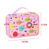 72 Slots 2 Layer Pencil Bag Stationery Makeup 7.87x4.92x3.15inch with Zipper Daily Use Big