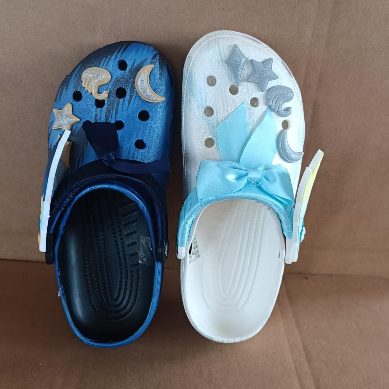 Honor of Kings Cartoon Xiao Qiao Kids  Casual Beach & Outdoor Shoes - Child & Adult Sizes, Parent-Child Style M10/Size 44