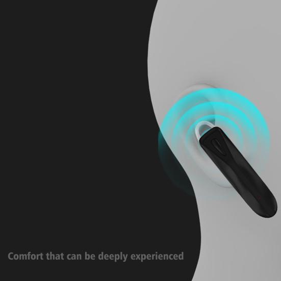 Wireless Earphone Ear Standby IPX7 Waterproof Hook Long Call Number Business Bluetooth-compatible 4.1
