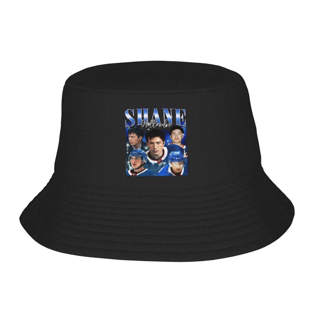Shane Hollander Heated Rivalry Vintage Bootleg Hockey Art Bucket Hat Unisex FisherUnisex Hats Beach Travel Caps Hip Hop Sun Hats