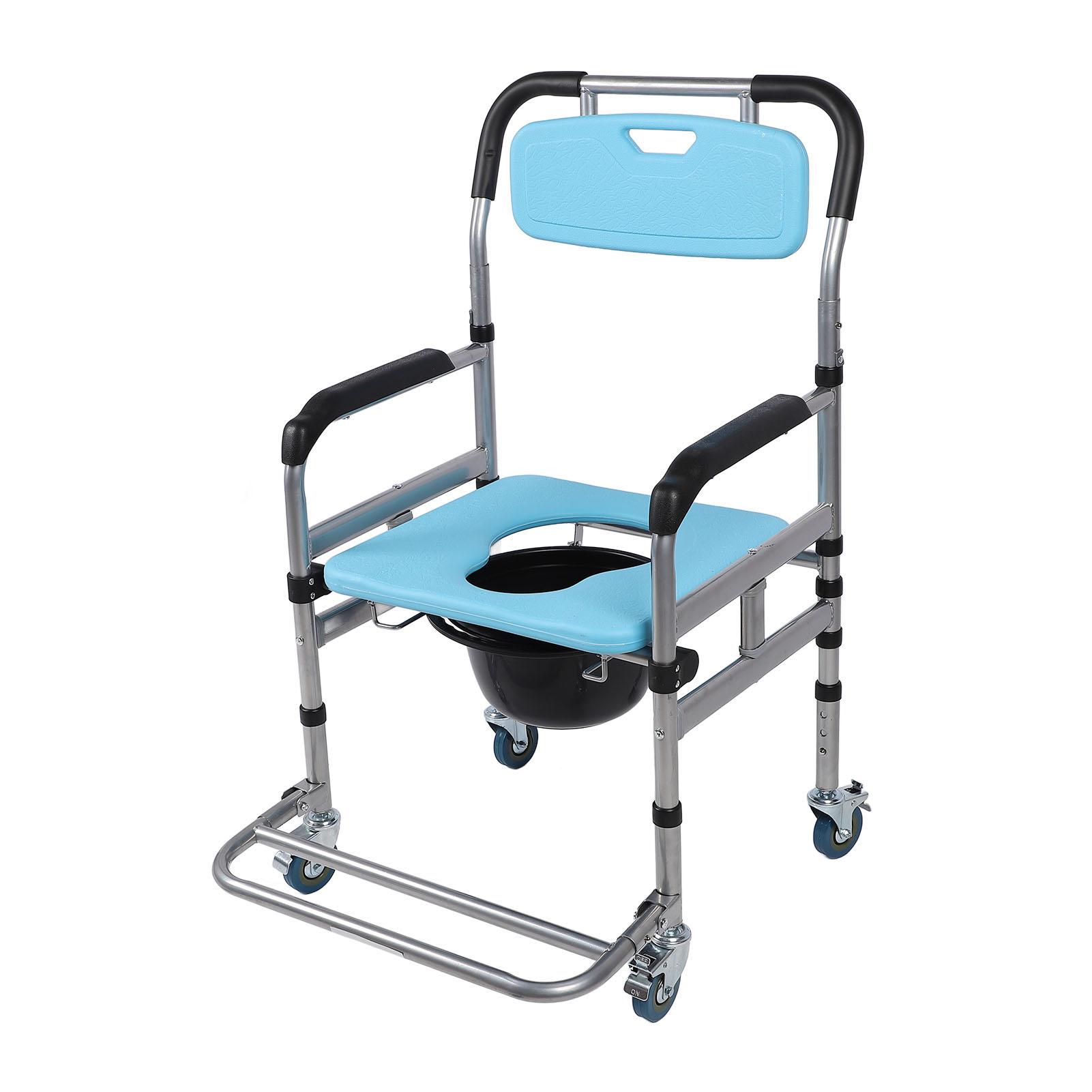 

Многофункциональный прикроватный стул-комод с регулируемой высотой, складной переносной туалет, утолщенный прикроватный столик