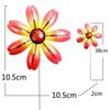 Garden Home Outdoor Iron Flower Stakes Garden Stakes 1PCS