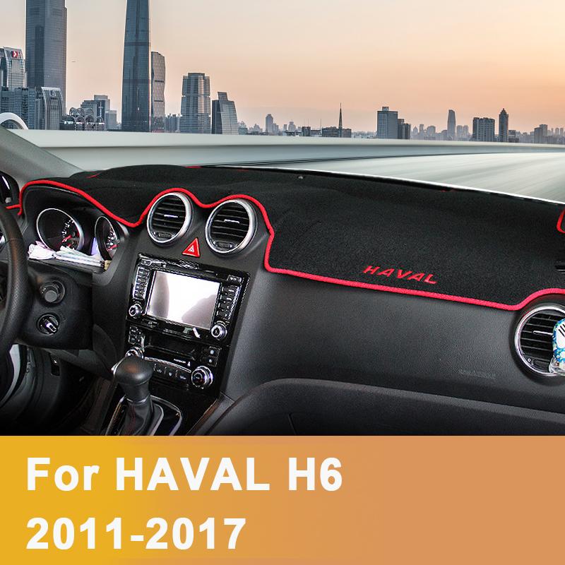 For Haval H6 2011 2012 2013-2015 2016 2017 Dashboard Cover Mat Avoid Light Pad Sun Shade Dash Board Cover Carpets Accessories