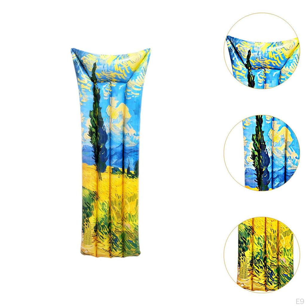 Şişme Havuz Yatağı Su Üzerinde Serin Tutun Eğlenceli Sal Şezlong