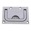 Mirror Finish Marine Hardware Square Shape Boat Hardware Floor Buckle Yacht Accessories  Deck Cover